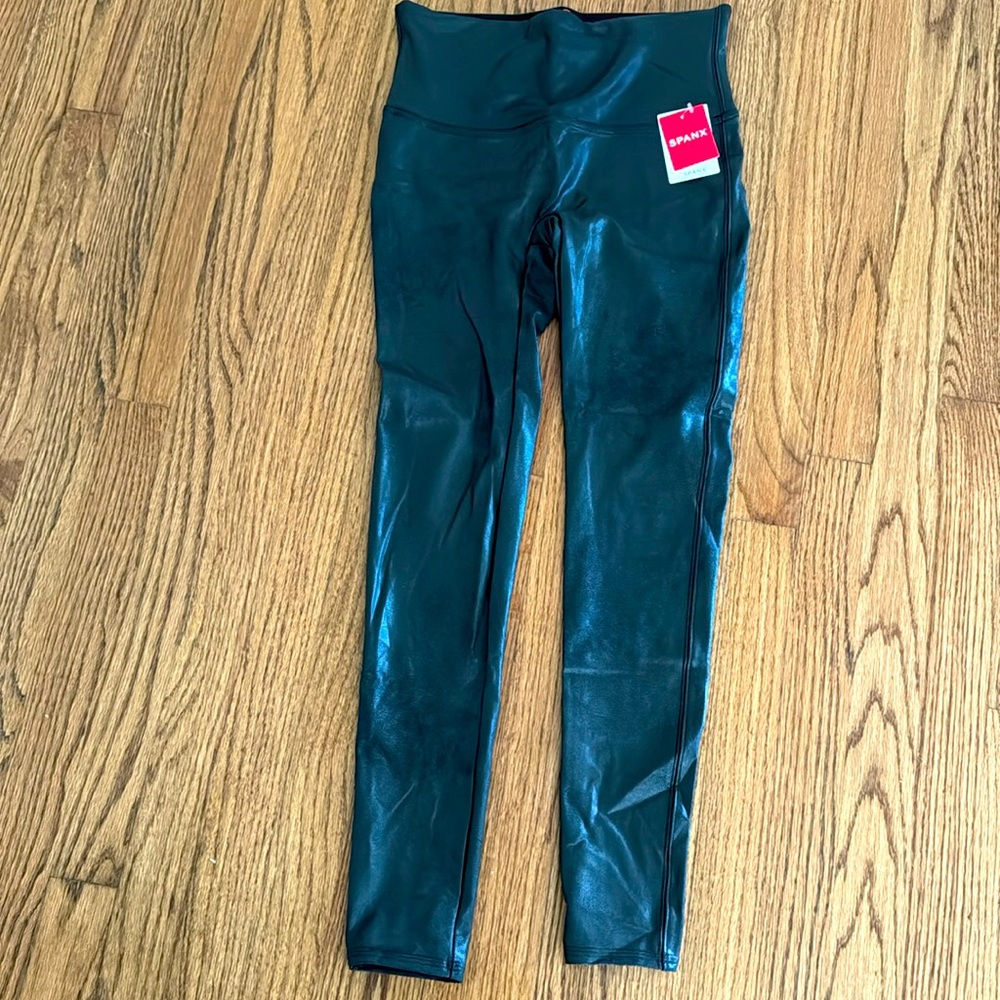 SPANX shape™ Faux Leather Leggings